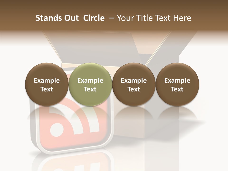 Ymbol Communicate Ub Cription PowerPoint Template