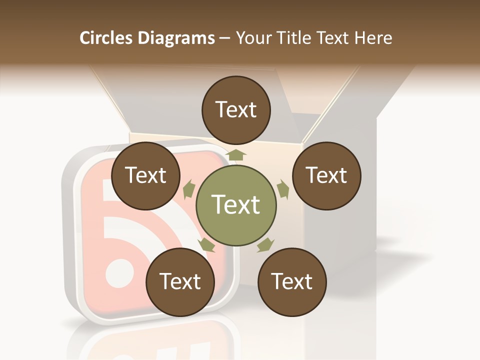 Ymbol Communicate Ub Cription PowerPoint Template