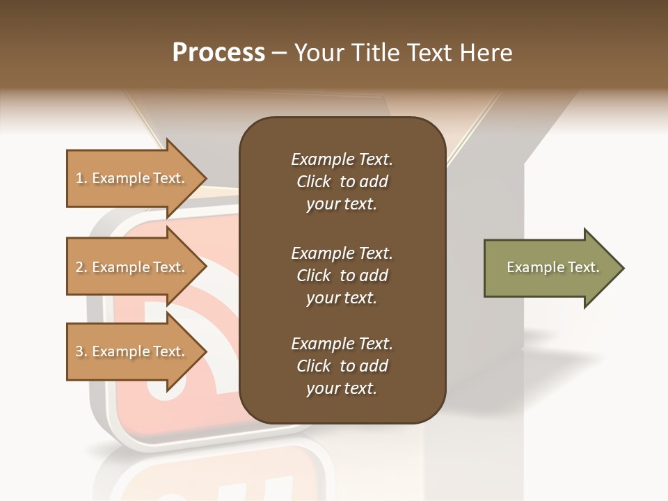 Ymbol Communicate Ub Cription PowerPoint Template