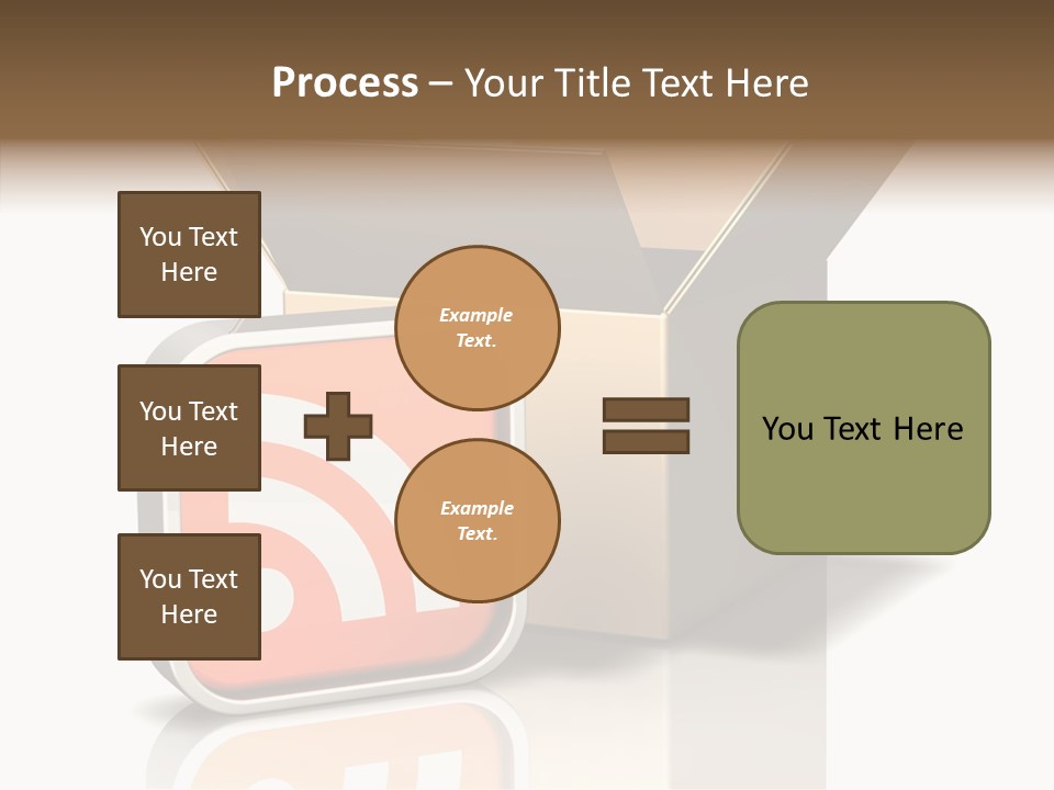 Ymbol Communicate Ub Cription PowerPoint Template