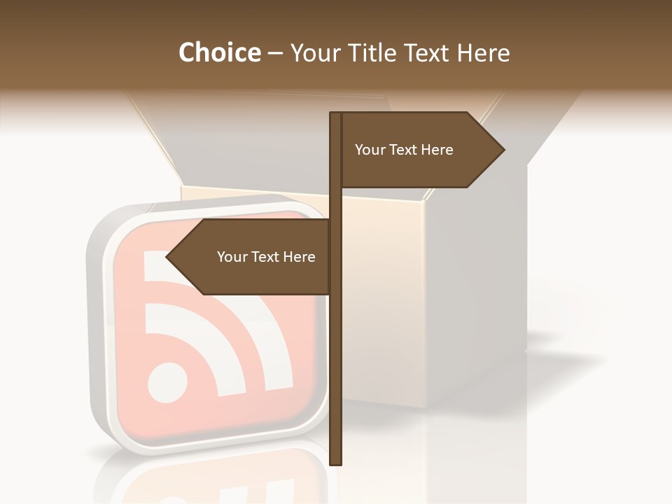 Ymbol Communicate Ub Cription PowerPoint Template