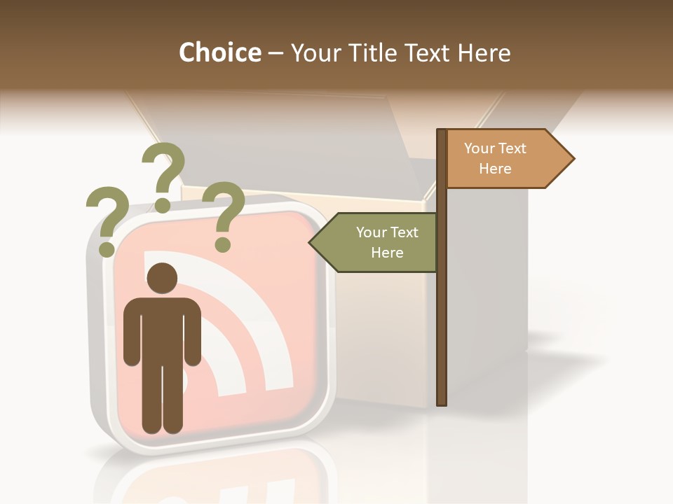 Ymbol Communicate Ub Cription PowerPoint Template