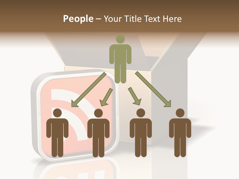 Ymbol Communicate Ub Cription PowerPoint Template