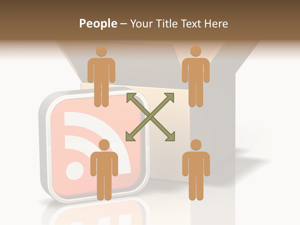 Ymbol Communicate Ub Cription PowerPoint Template