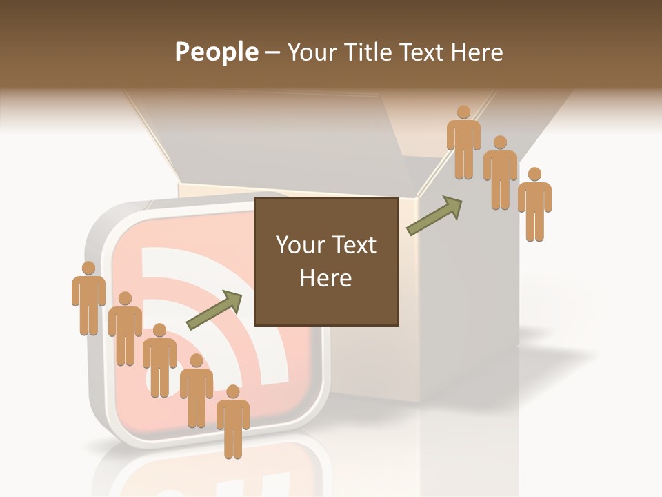 Ymbol Communicate Ub Cription PowerPoint Template