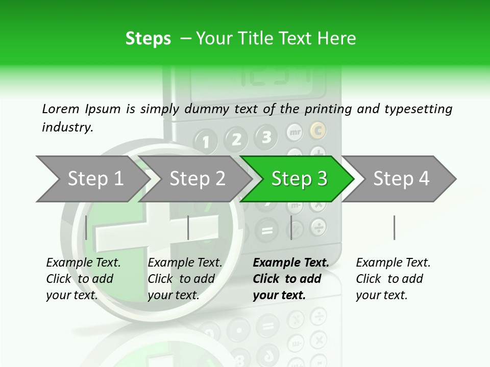 Plu Add Math PowerPoint Template