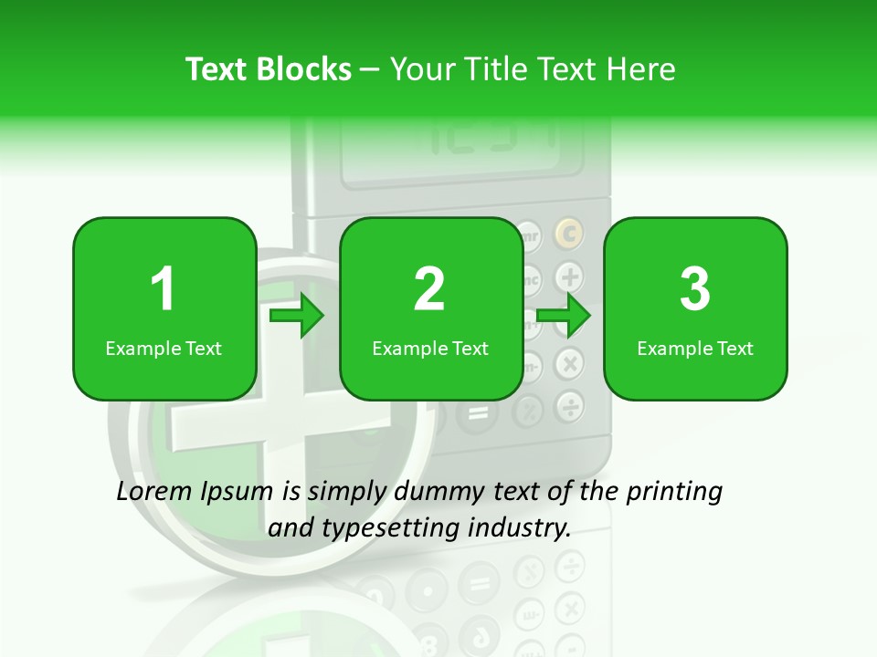 Plu Add Math PowerPoint Template