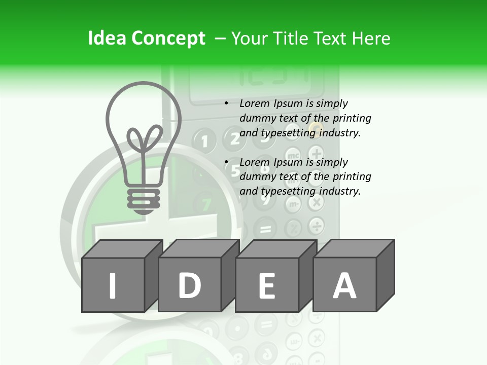 Plu Add Math PowerPoint Template