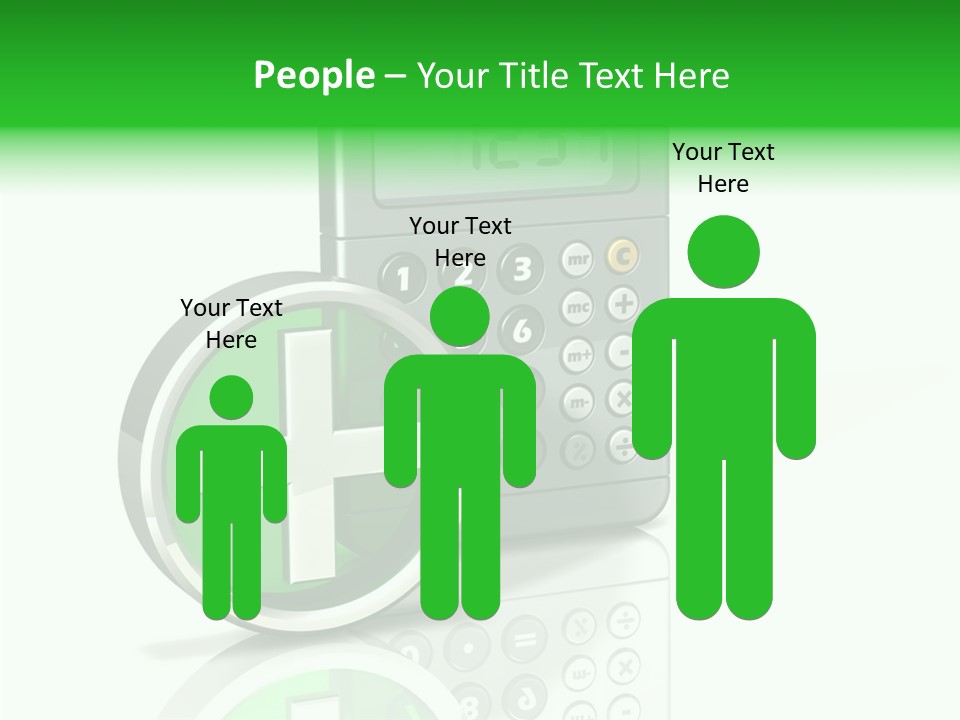 Plu Add Math PowerPoint Template