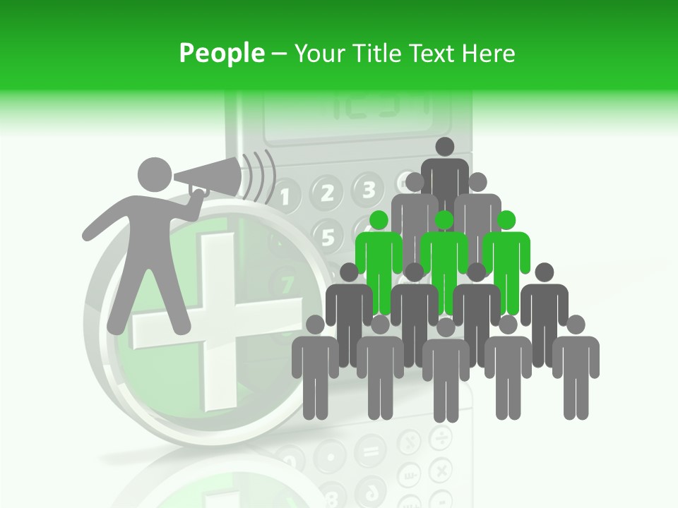 Plu Add Math PowerPoint Template