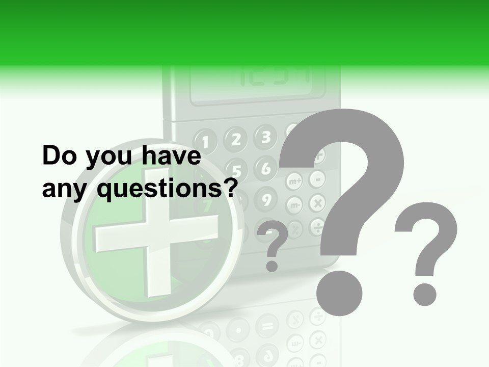 Plu Add Math PowerPoint Template