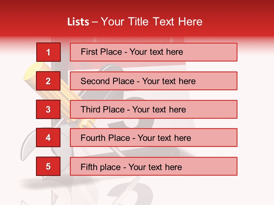 Chedule Organize Date PowerPoint Template