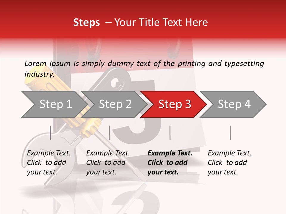 Chedule Organize Date PowerPoint Template