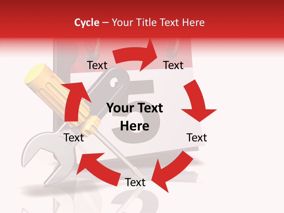 Chedule Organize Date PowerPoint Template