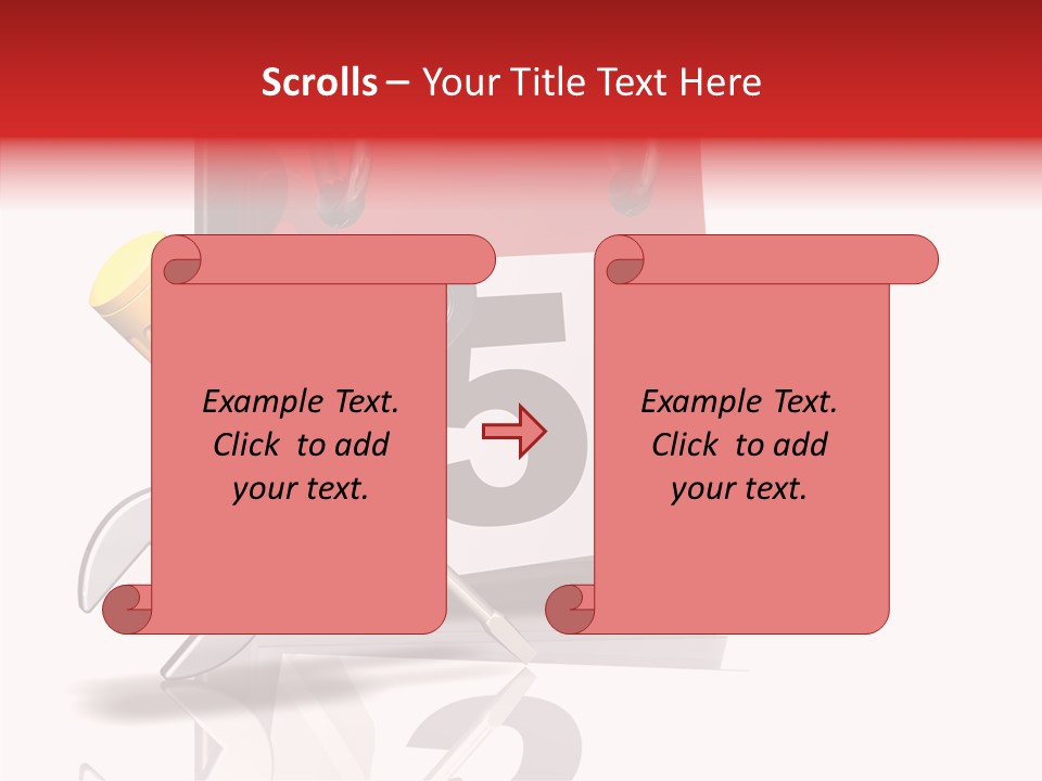Chedule Organize Date PowerPoint Template
