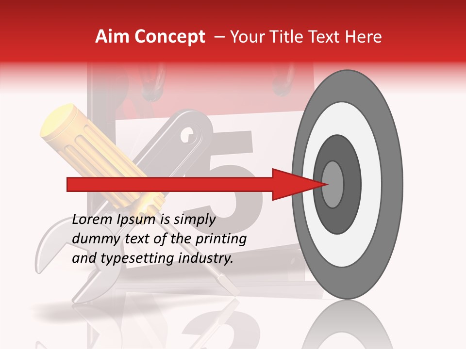 Chedule Organize Date PowerPoint Template