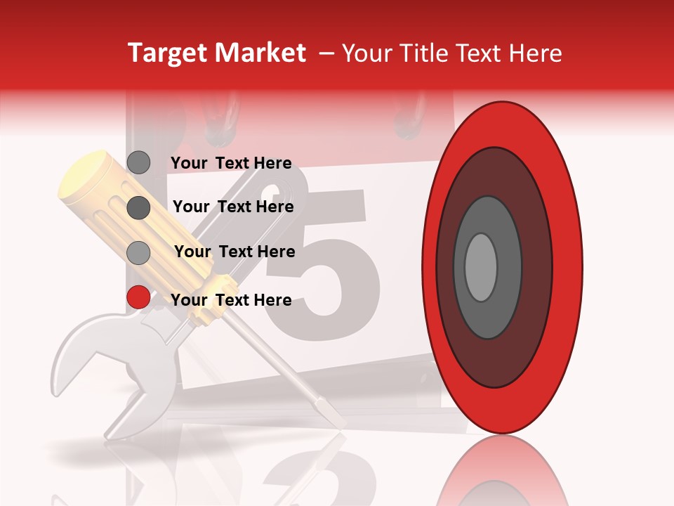 Chedule Organize Date PowerPoint Template