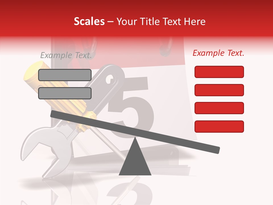 Chedule Organize Date PowerPoint Template