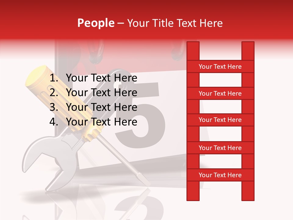 Chedule Organize Date PowerPoint Template