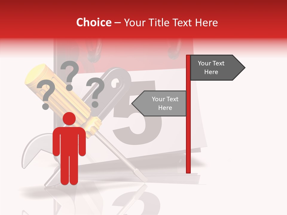 Chedule Organize Date PowerPoint Template