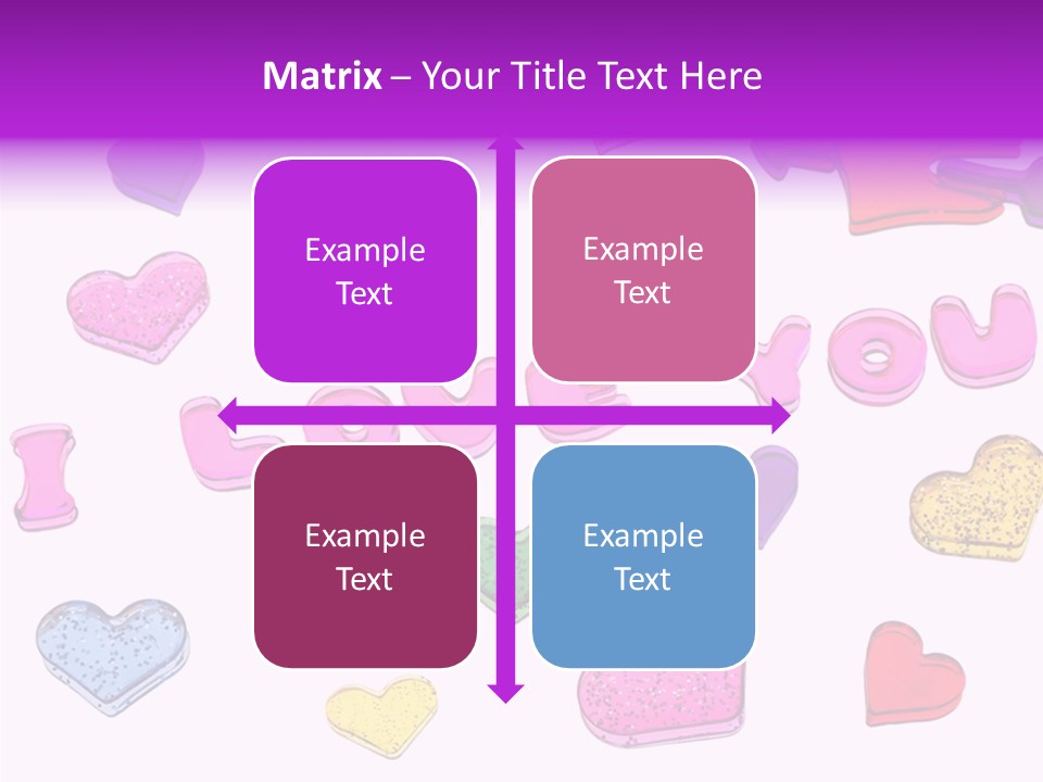 Abstract Anniversary Love PowerPoint Template
