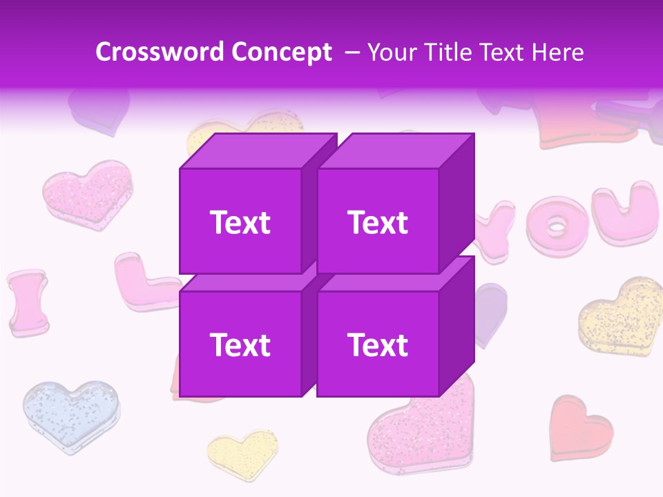 Abstract Anniversary Love PowerPoint Template