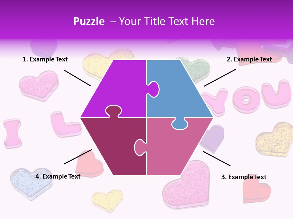 Abstract Anniversary Love PowerPoint Template