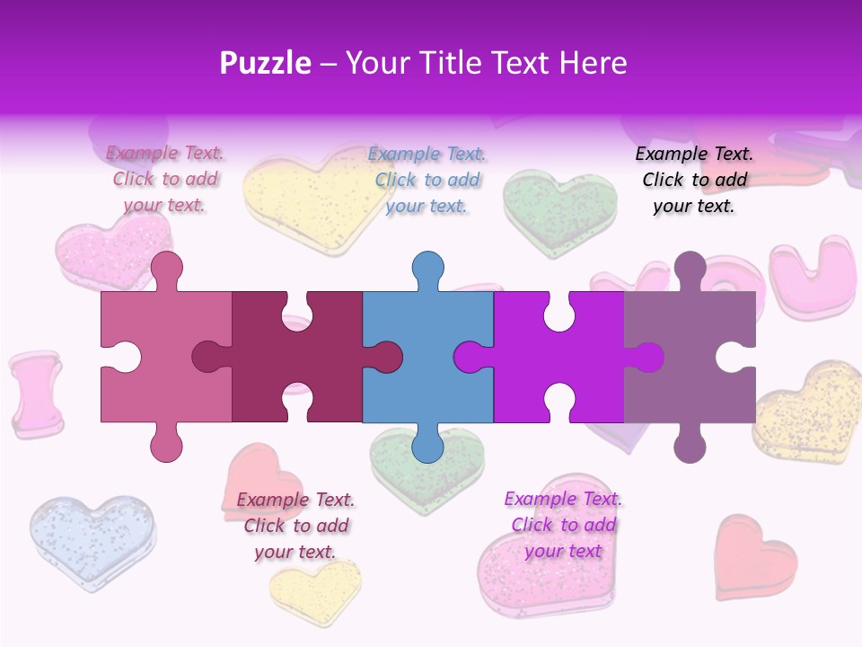 Abstract Anniversary Love PowerPoint Template