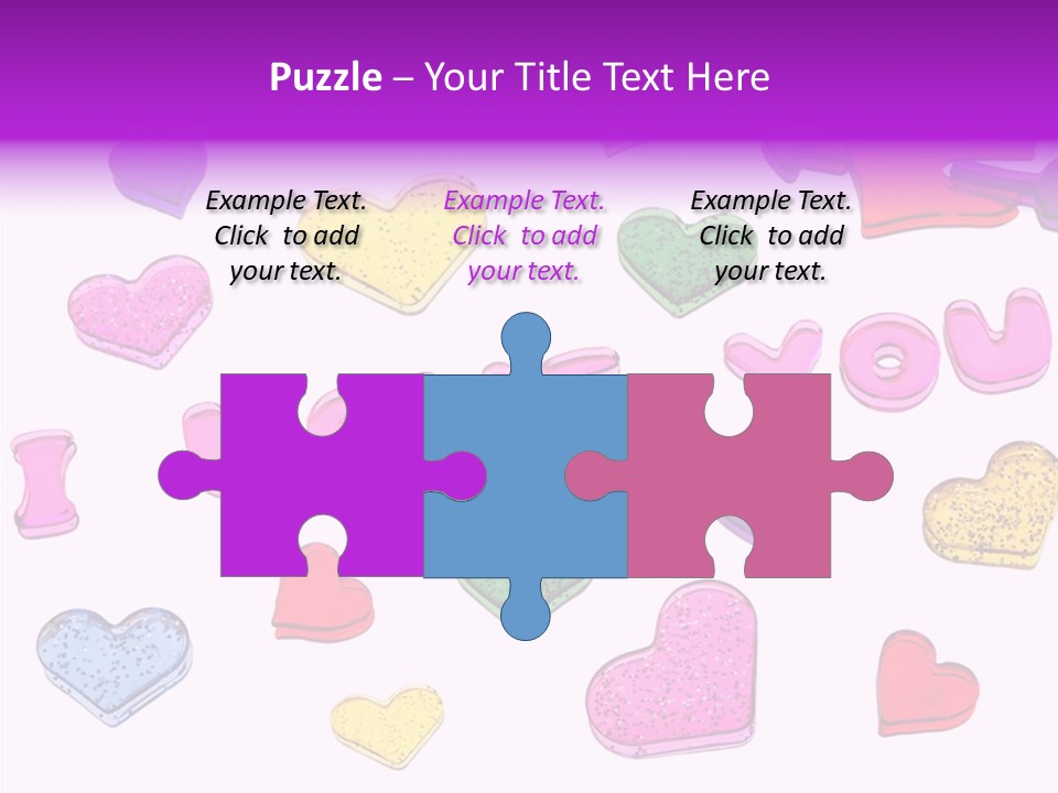 Abstract Anniversary Love PowerPoint Template