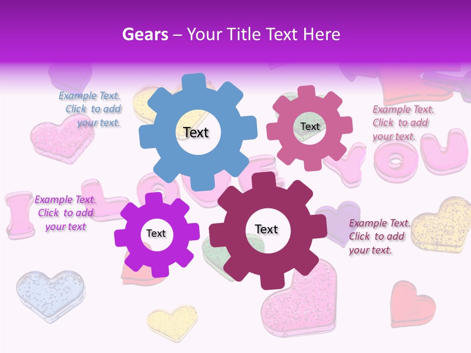 Abstract Anniversary Love PowerPoint Template