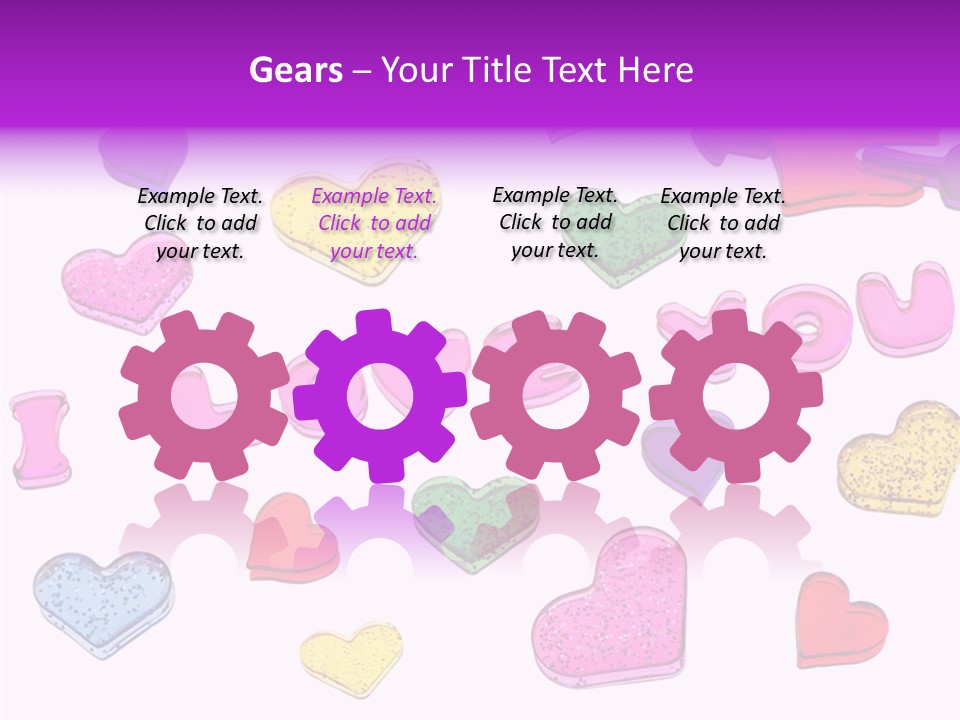 Abstract Anniversary Love PowerPoint Template