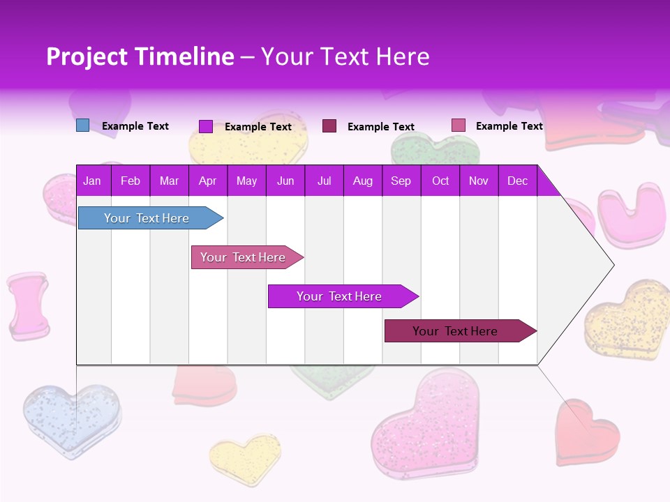 Abstract Anniversary Love PowerPoint Template