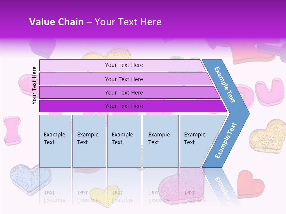 Abstract Anniversary Love PowerPoint Template