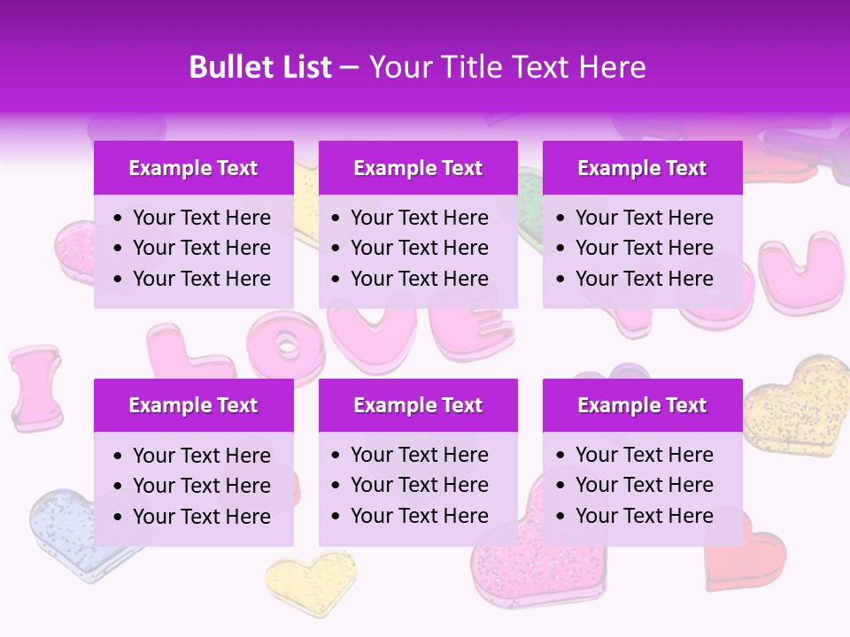 Abstract Anniversary Love PowerPoint Template