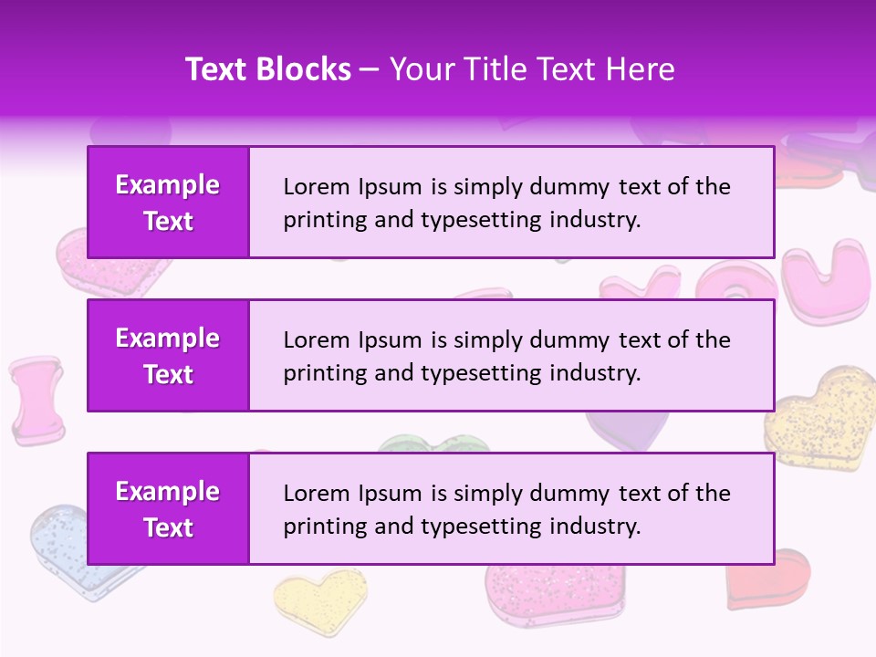 Abstract Anniversary Love PowerPoint Template
