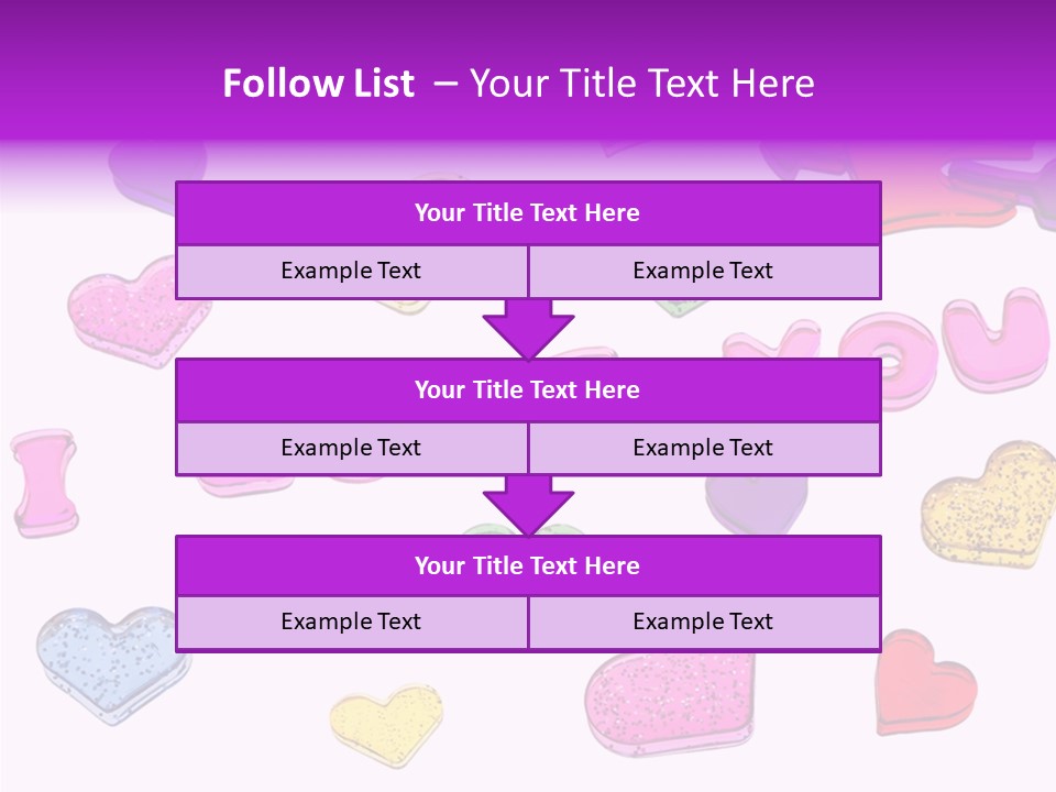 Abstract Anniversary Love PowerPoint Template