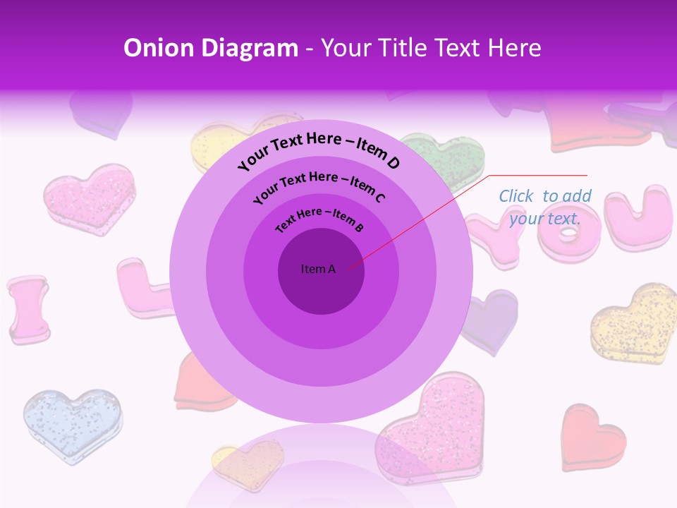 Abstract Anniversary Love PowerPoint Template