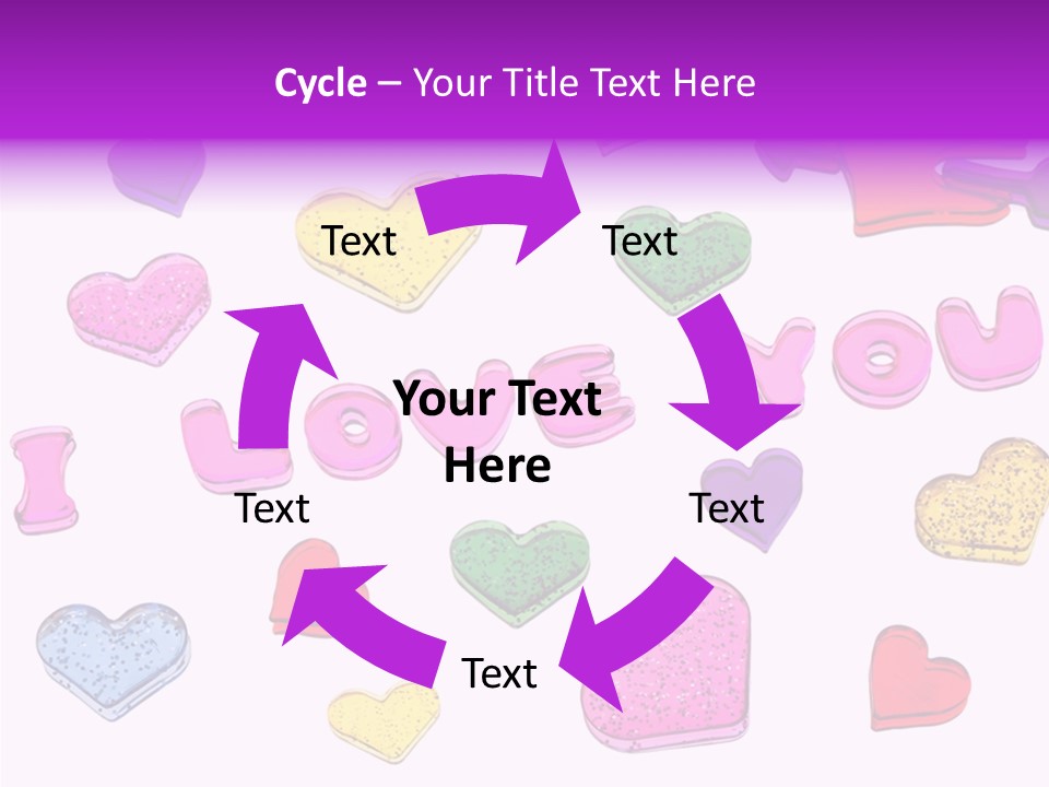 Abstract Anniversary Love PowerPoint Template