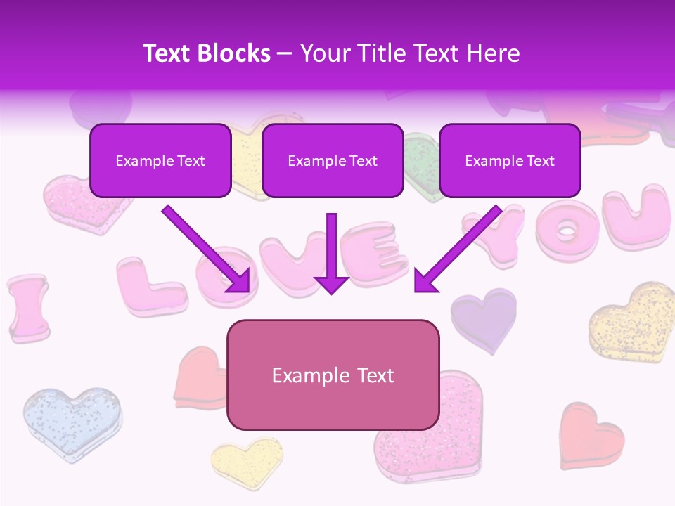 Abstract Anniversary Love PowerPoint Template