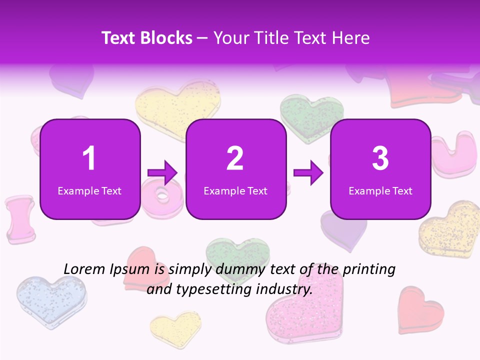 Abstract Anniversary Love PowerPoint Template