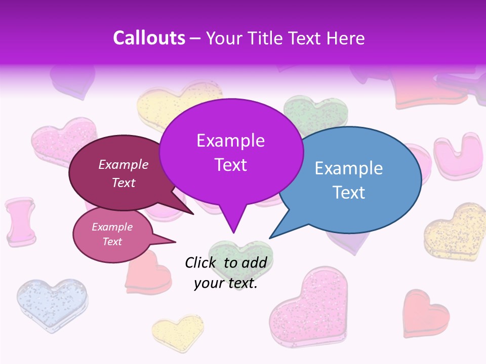 Abstract Anniversary Love PowerPoint Template