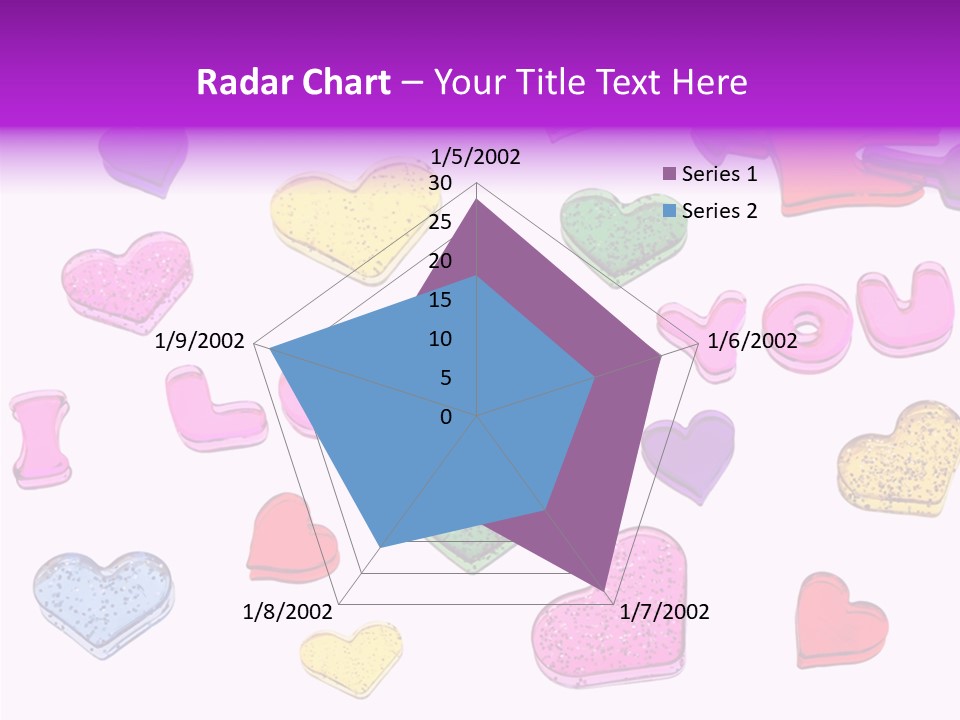 Abstract Anniversary Love PowerPoint Template