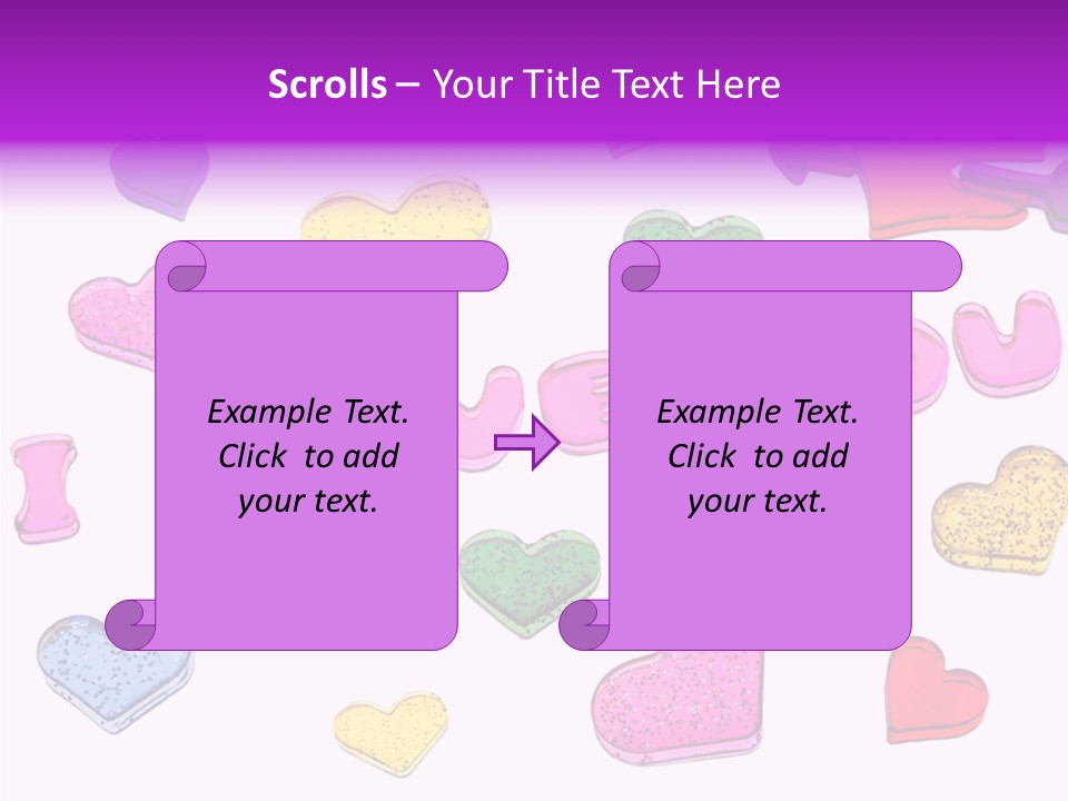 Abstract Anniversary Love PowerPoint Template