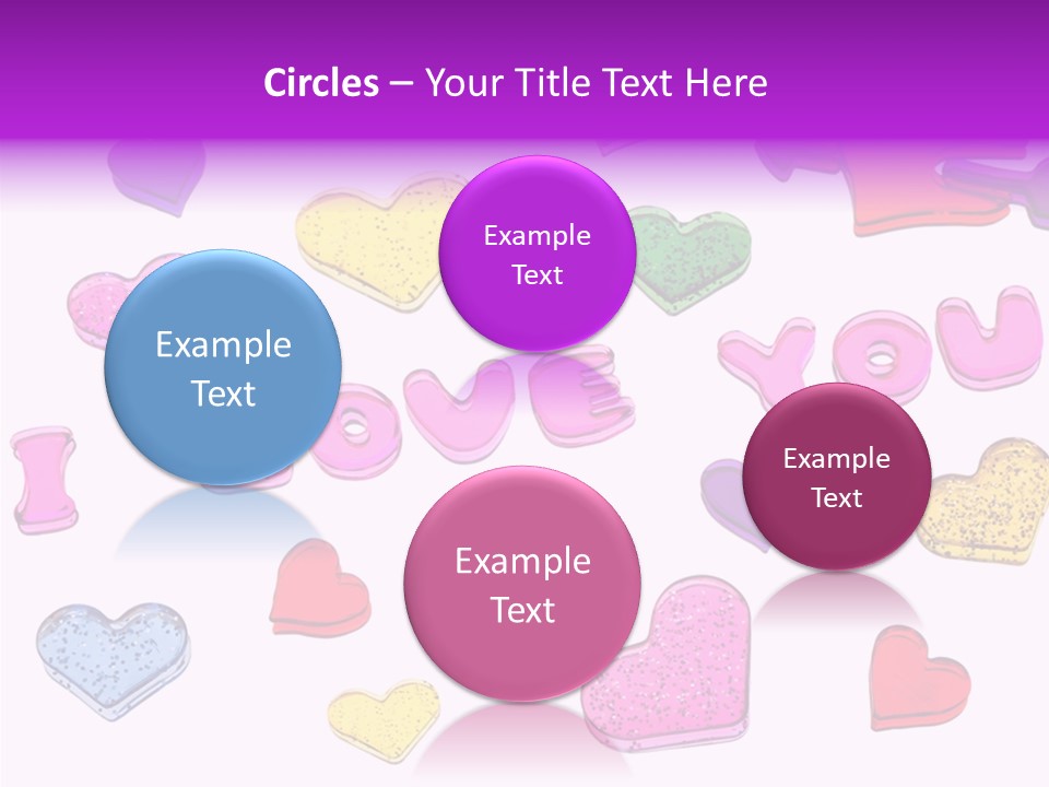 Abstract Anniversary Love PowerPoint Template