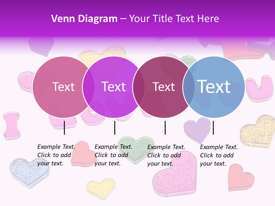 Abstract Anniversary Love PowerPoint Template