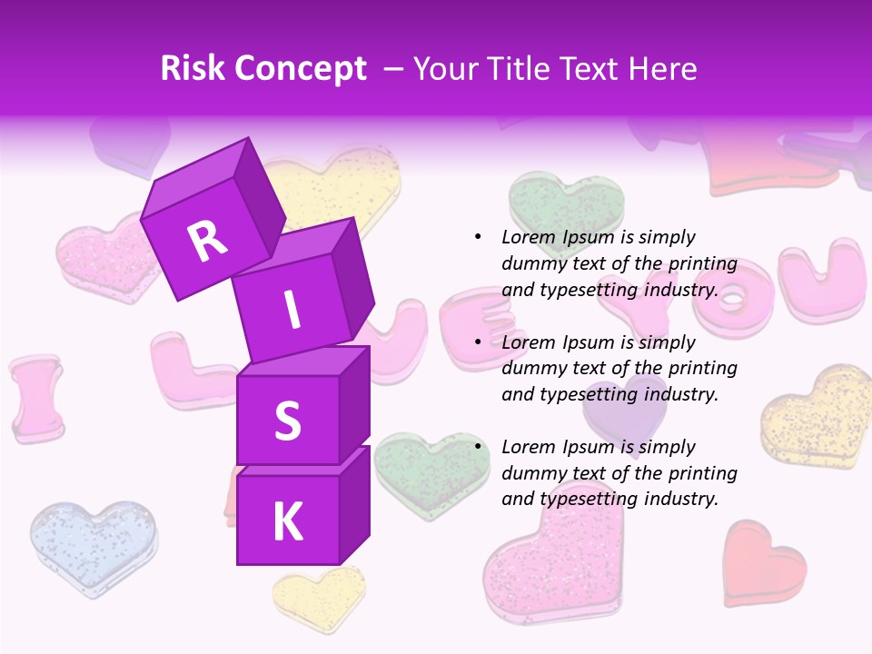 Abstract Anniversary Love PowerPoint Template