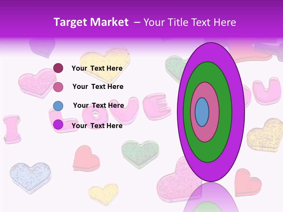 Abstract Anniversary Love PowerPoint Template