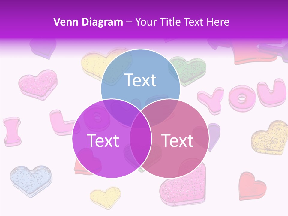 Abstract Anniversary Love PowerPoint Template