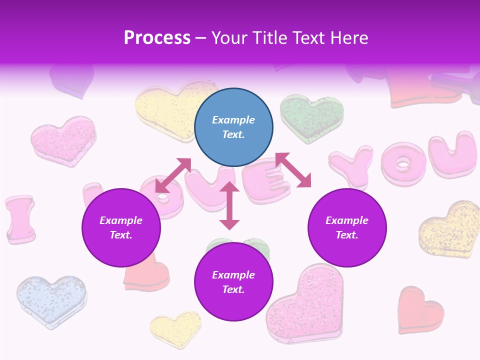 Abstract Anniversary Love PowerPoint Template
