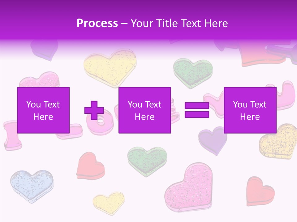 Abstract Anniversary Love PowerPoint Template